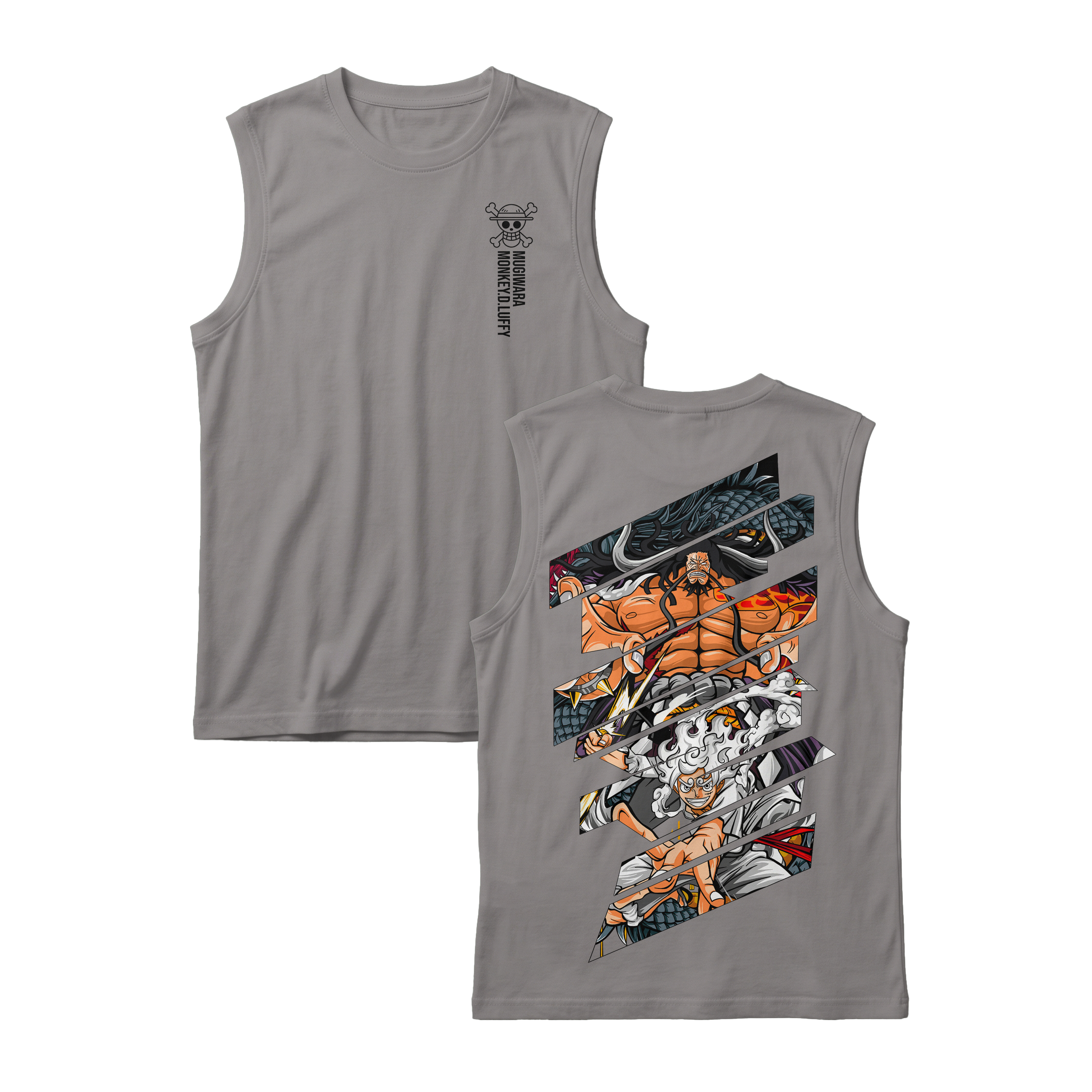 Anime One Piece Monkey D. Luffy Sleeveless - RZM005