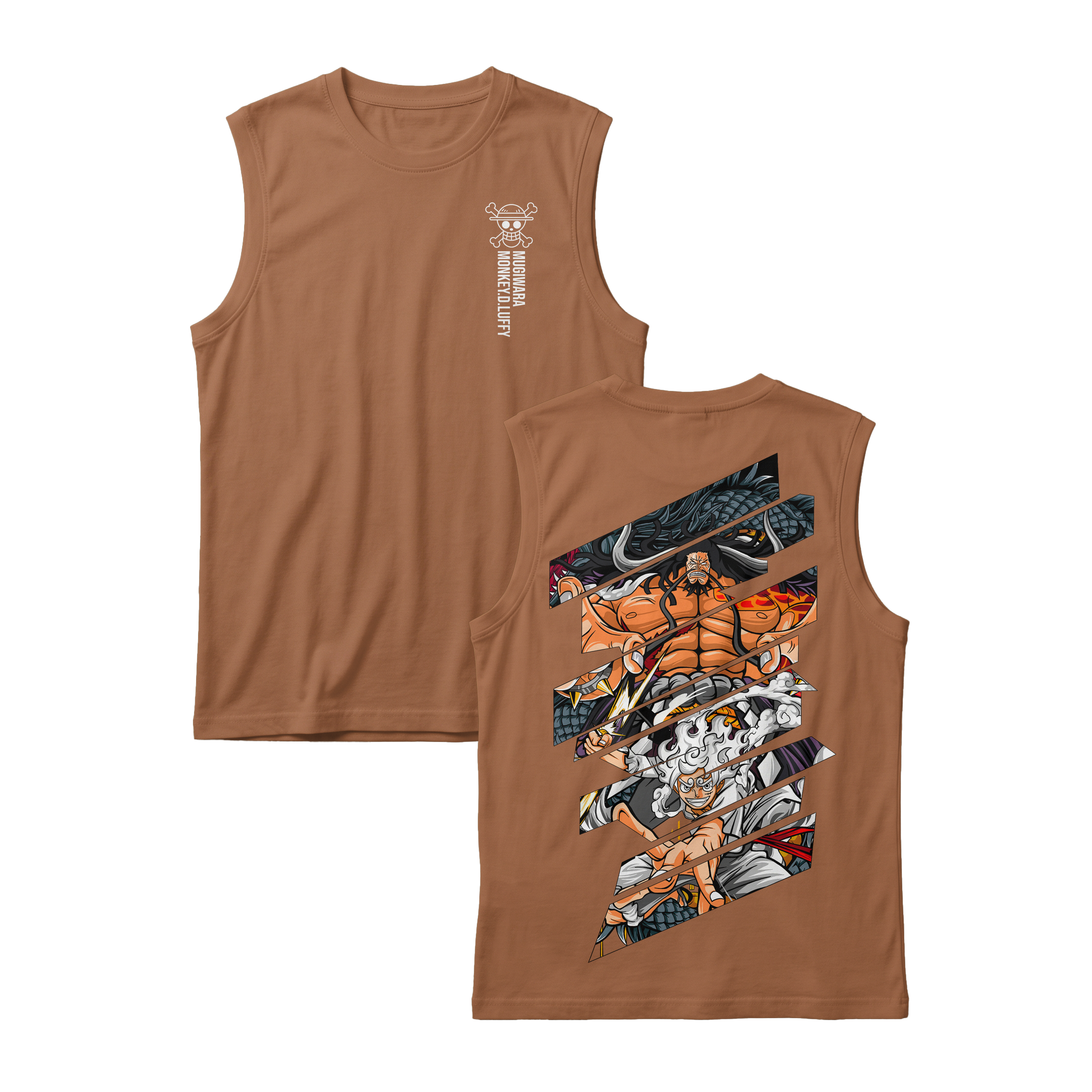 Anime One Piece Monkey D. Luffy Sleeveless - RZM005