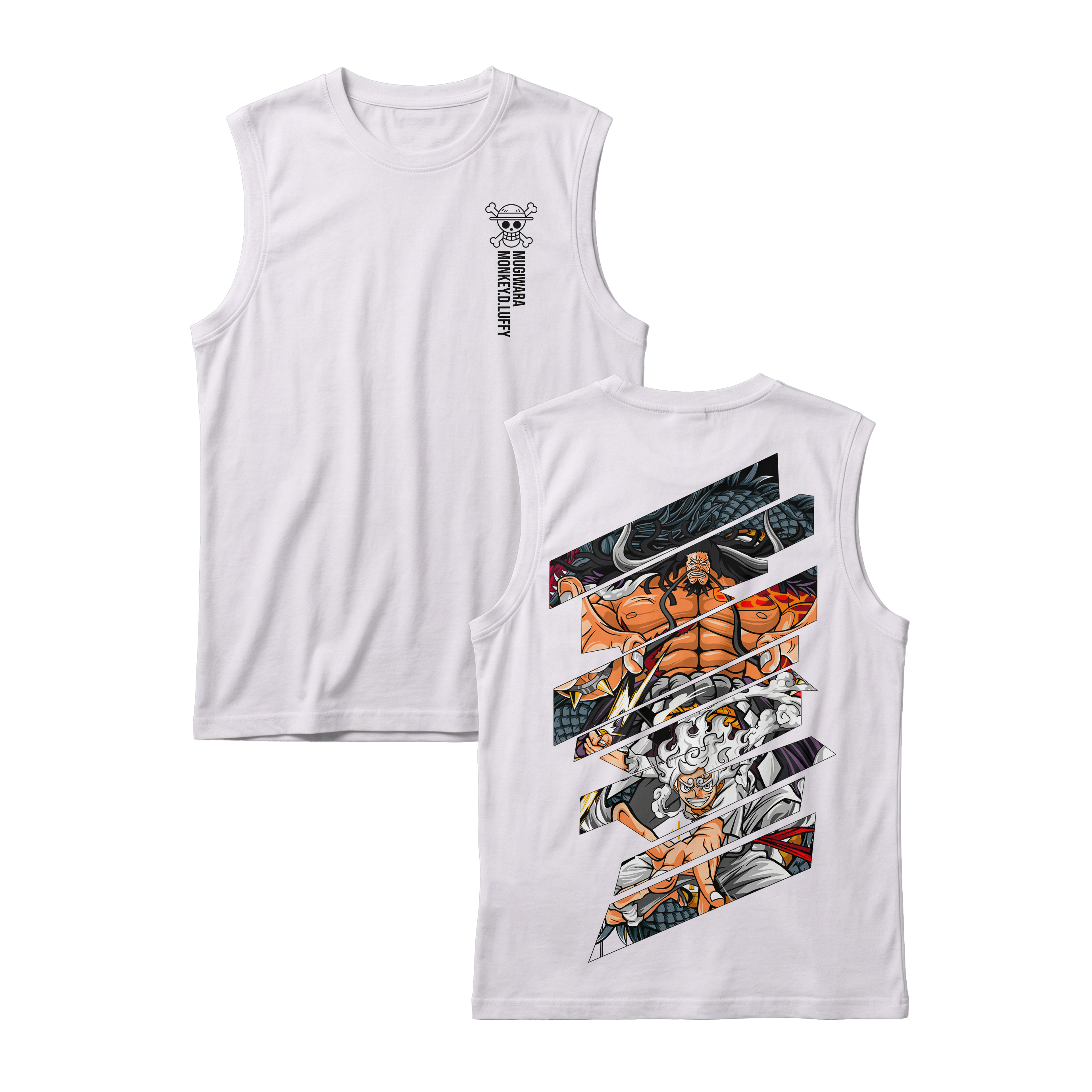 Anime One Piece Monkey D. Luffy Sleeveless - RZM005