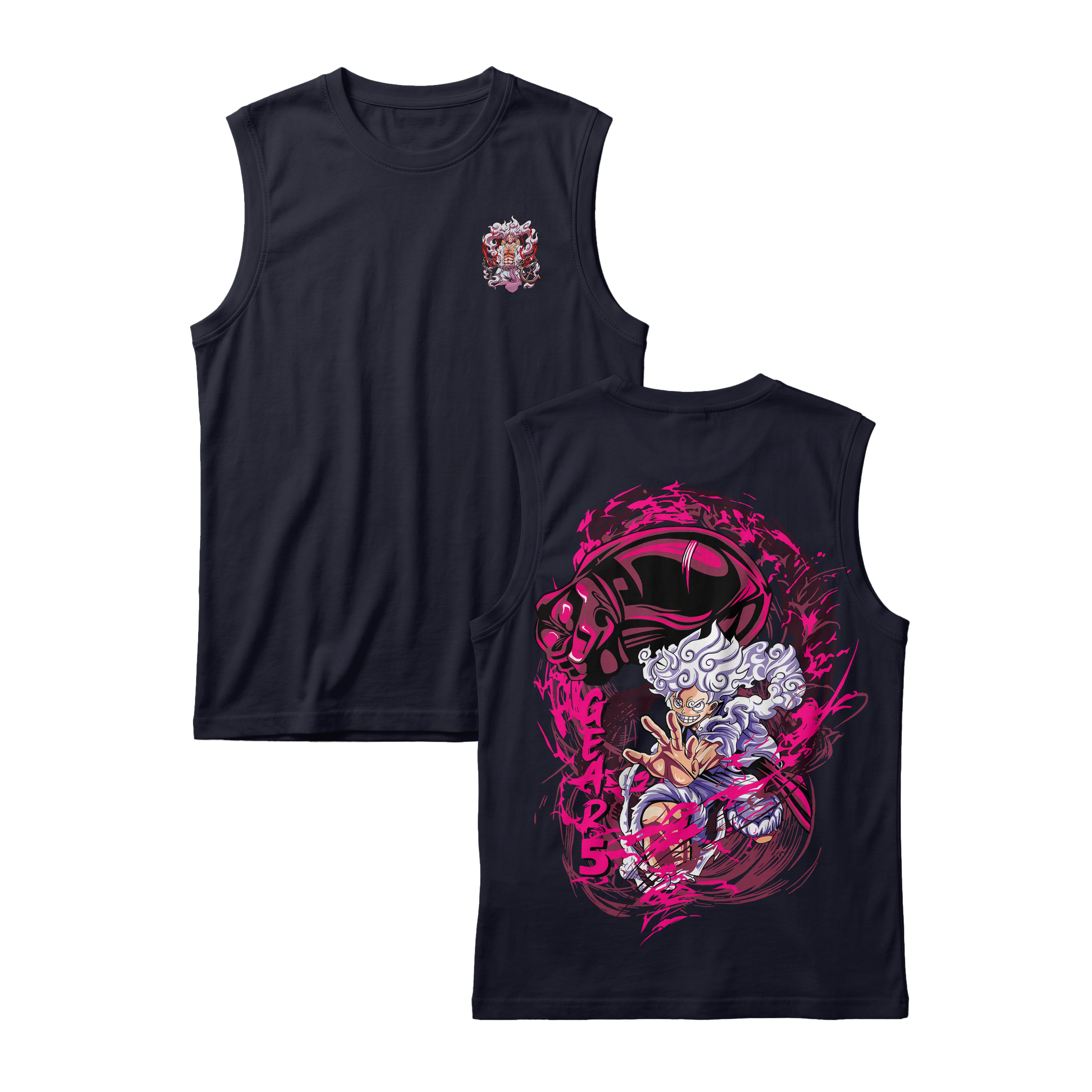 Anime One Piece Monkey D. Luffy Sleeveless - RZM006