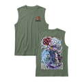 Anime One Piece Monster Trio Sleeveless - RZM009