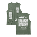 Anime One Piece Emperor Straw Hat Crew Sleeveless - RZM014