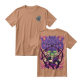 Anime One Piece Roronoa Zoro Short Sleeve Tee - ALMOND