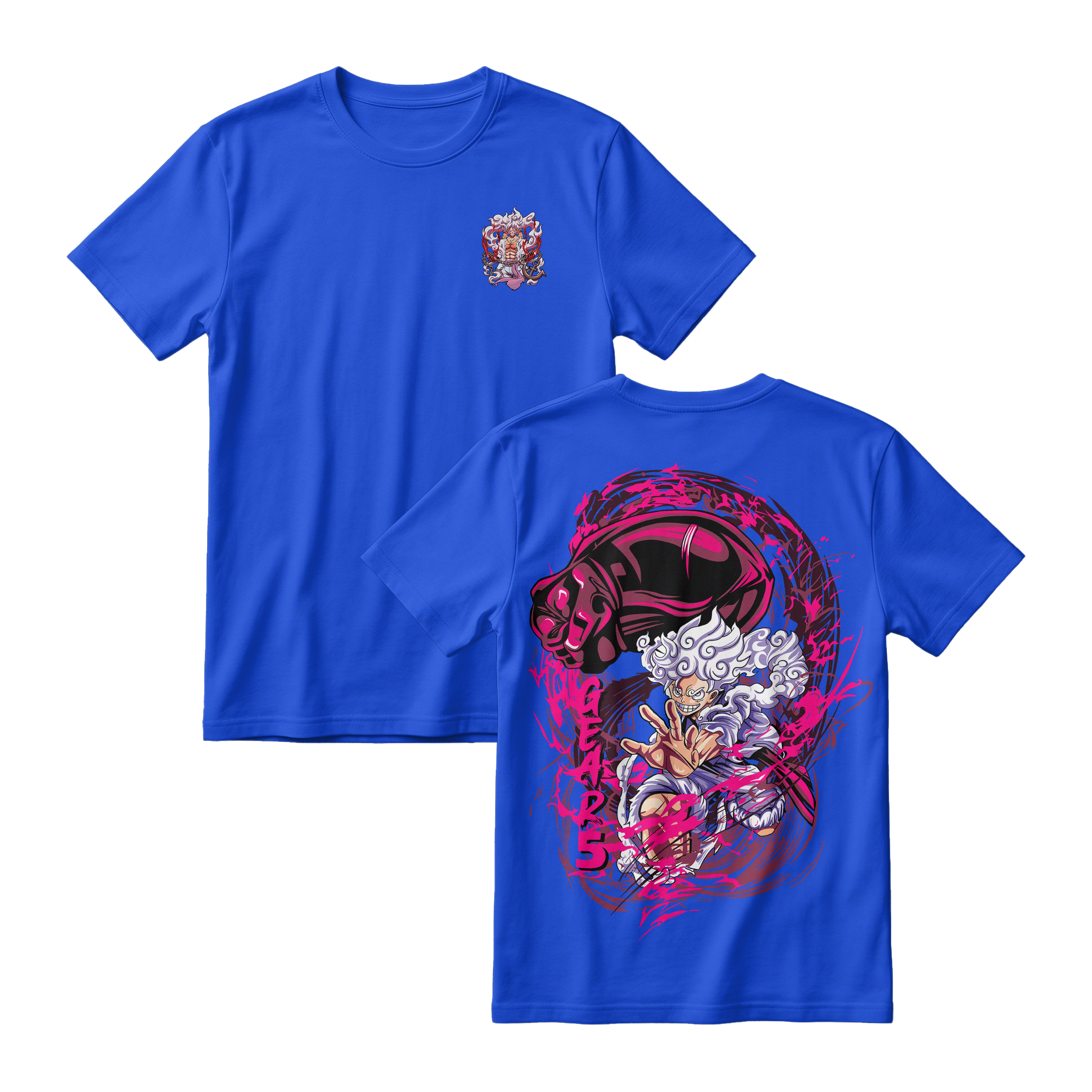 Anime One Piece Monkey D. Luffy Short Sleeve Tee - BENHUR