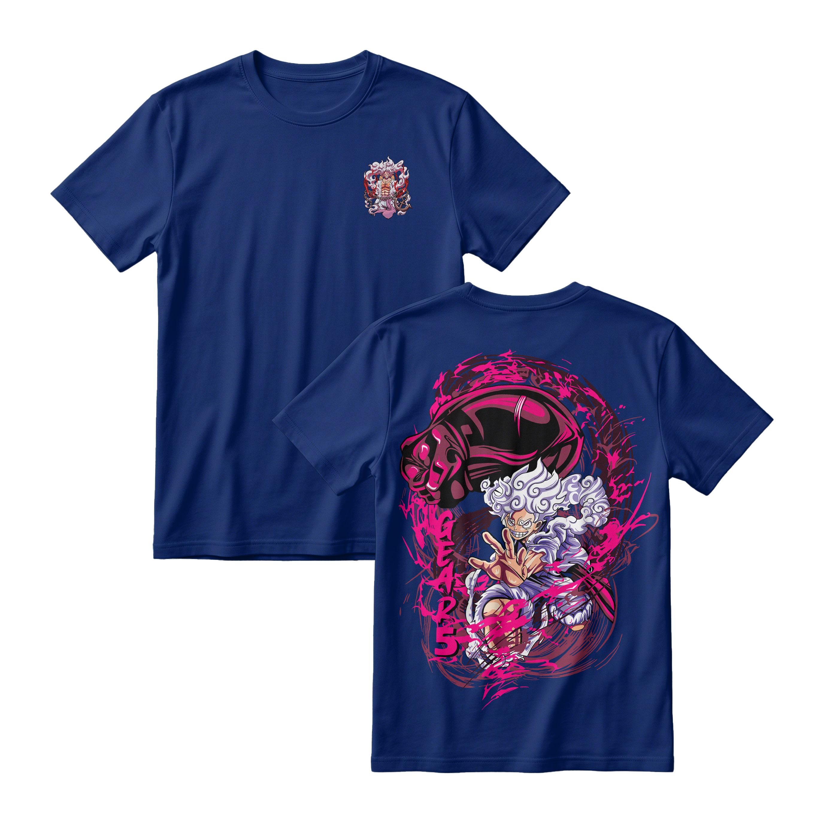 Anime One Piece Monkey D. Luffy Short Sleeve Tee - RZM006