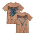 Anime One Piece Roronoa Zoro Pirates Hunter Short Sleeve Tee - ALMOND