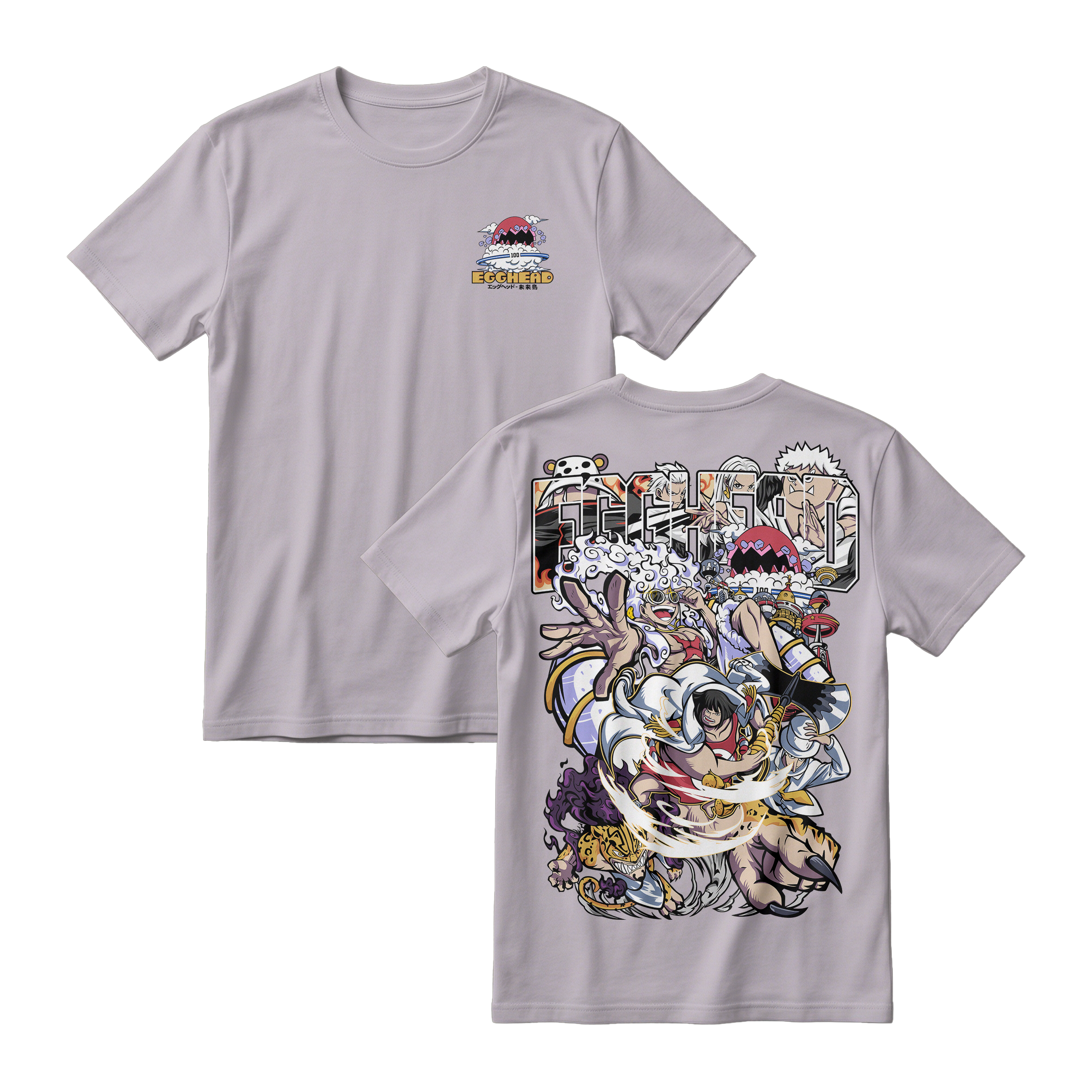 Anime One Piece Egghead Arc Short Sleeve Tee - RZM013