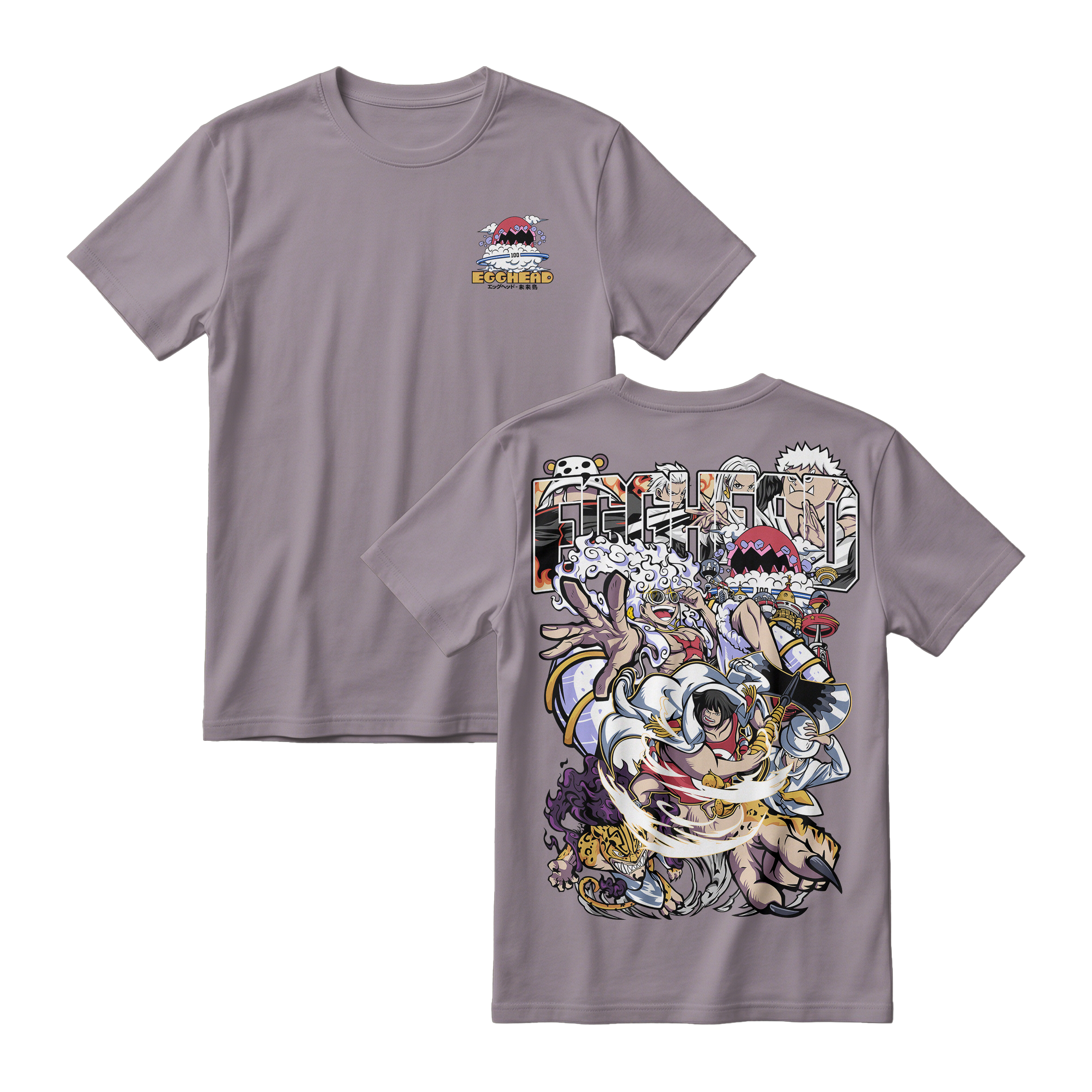 Anime One Piece Egghead Arc Short Sleeve Tee - RZM013