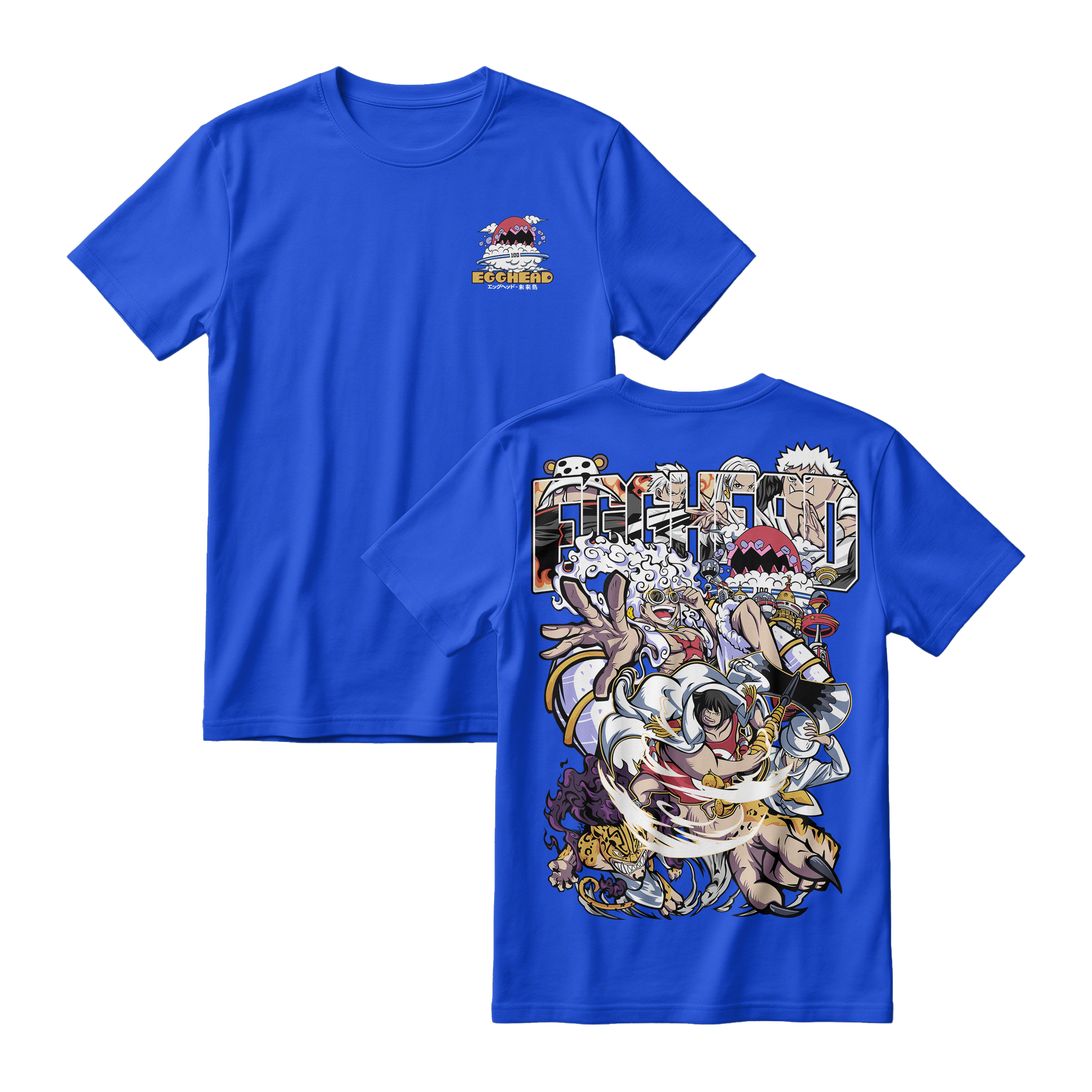 Anime One Piece Egghead Arc Short Sleeve Tee - RZM013