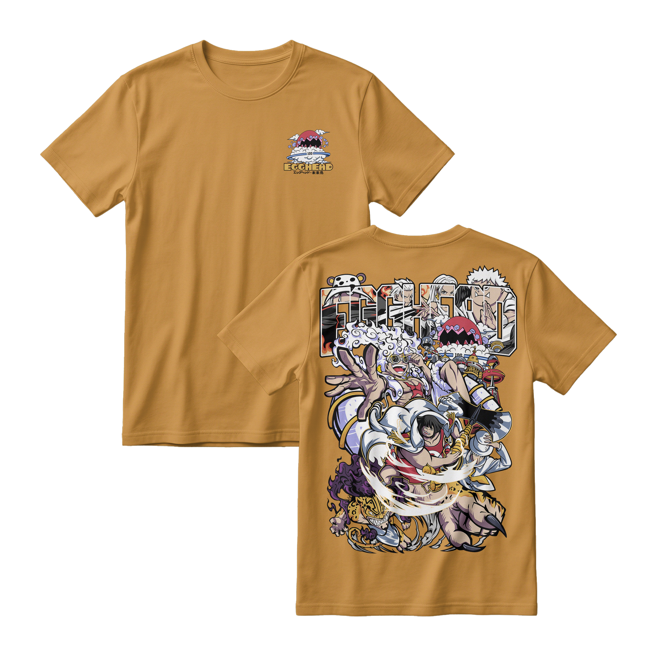 Anime One Piece Egghead Arc Short Sleeve Tee - RZM013