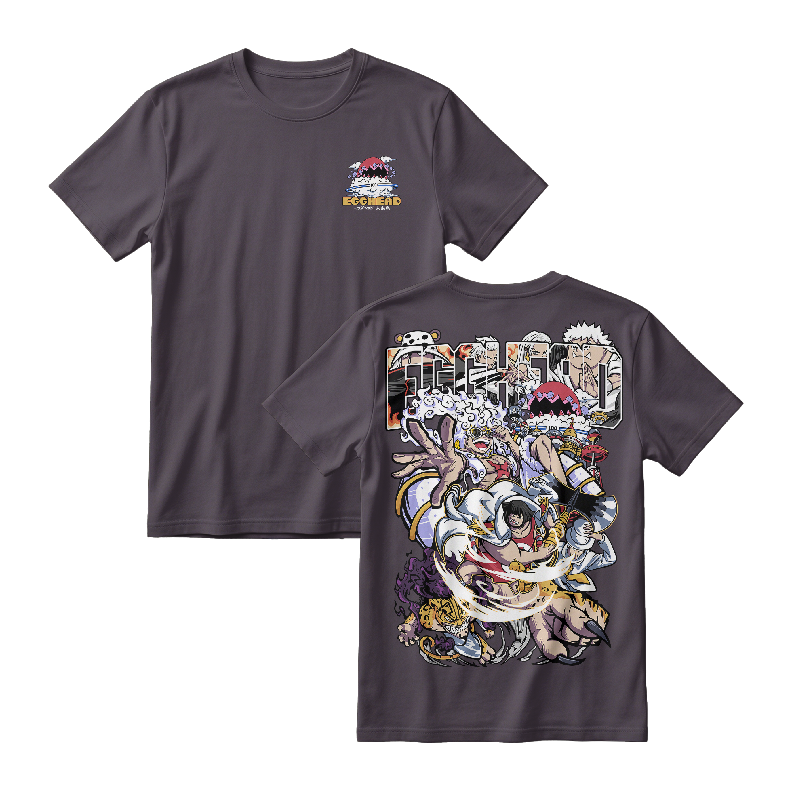 Anime One Piece Egghead Arc Short Sleeve Tee - RZM013