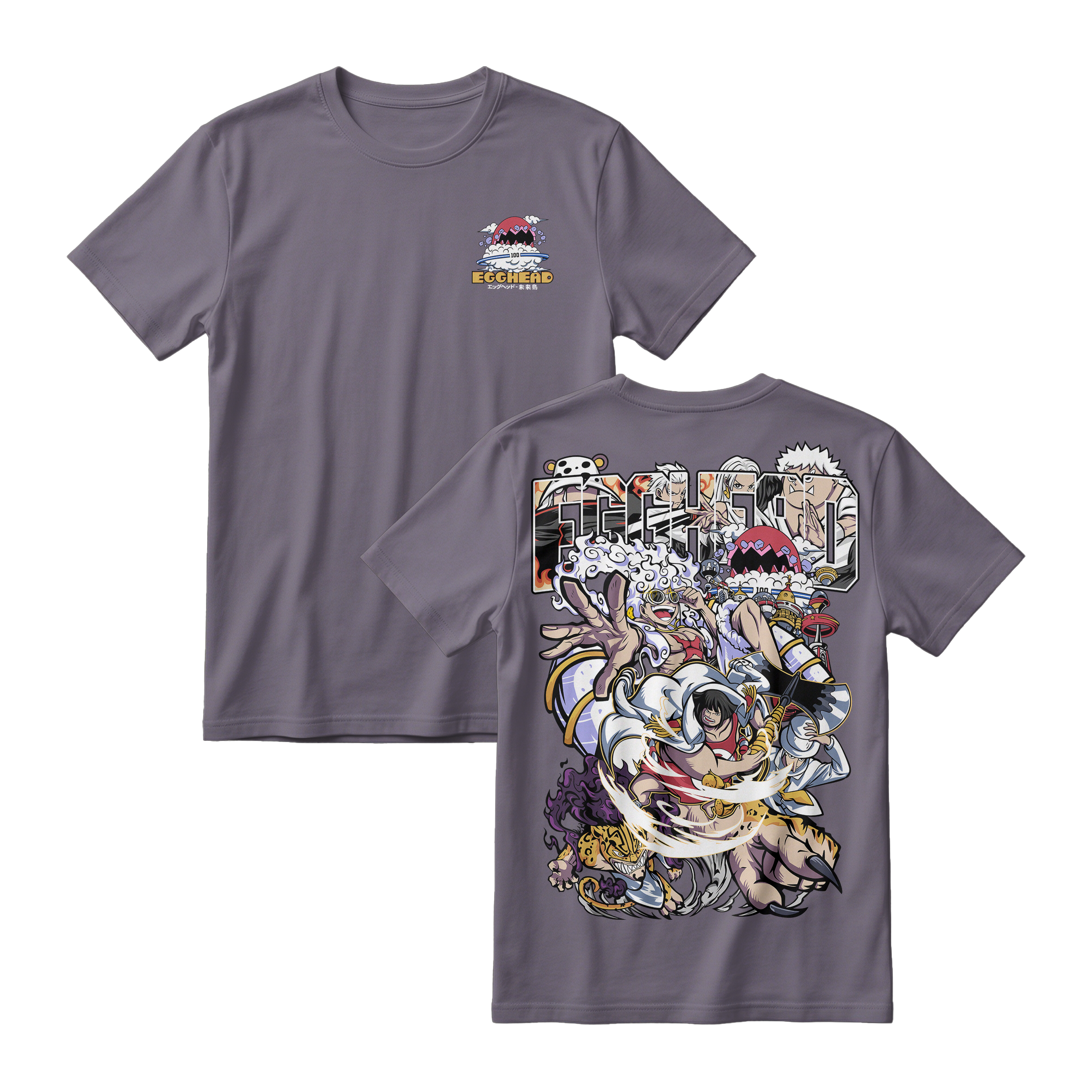 Anime One Piece Egghead Arc Short Sleeve Tee - RZM013