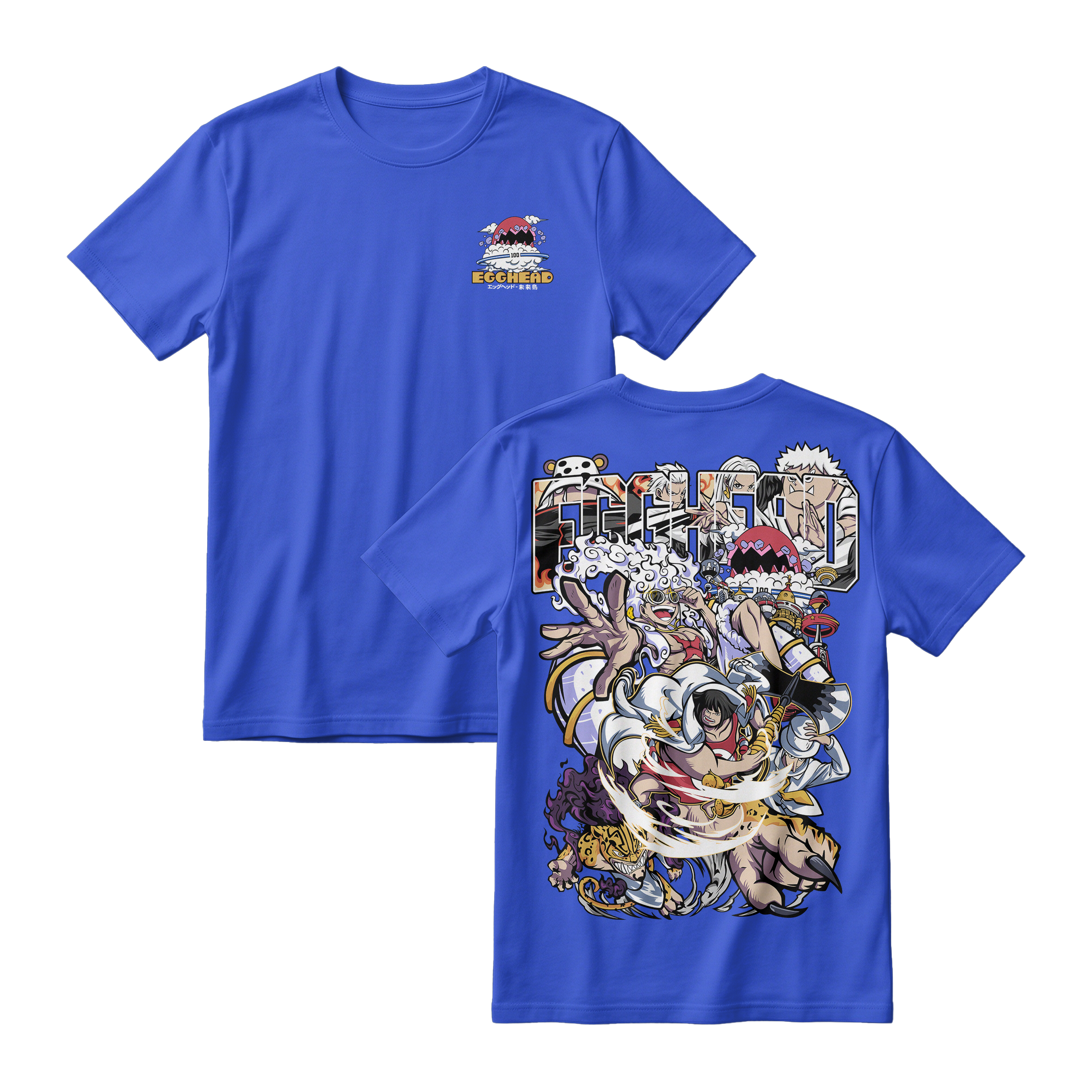 Anime One Piece Egghead Arc Short Sleeve Tee - RZM013