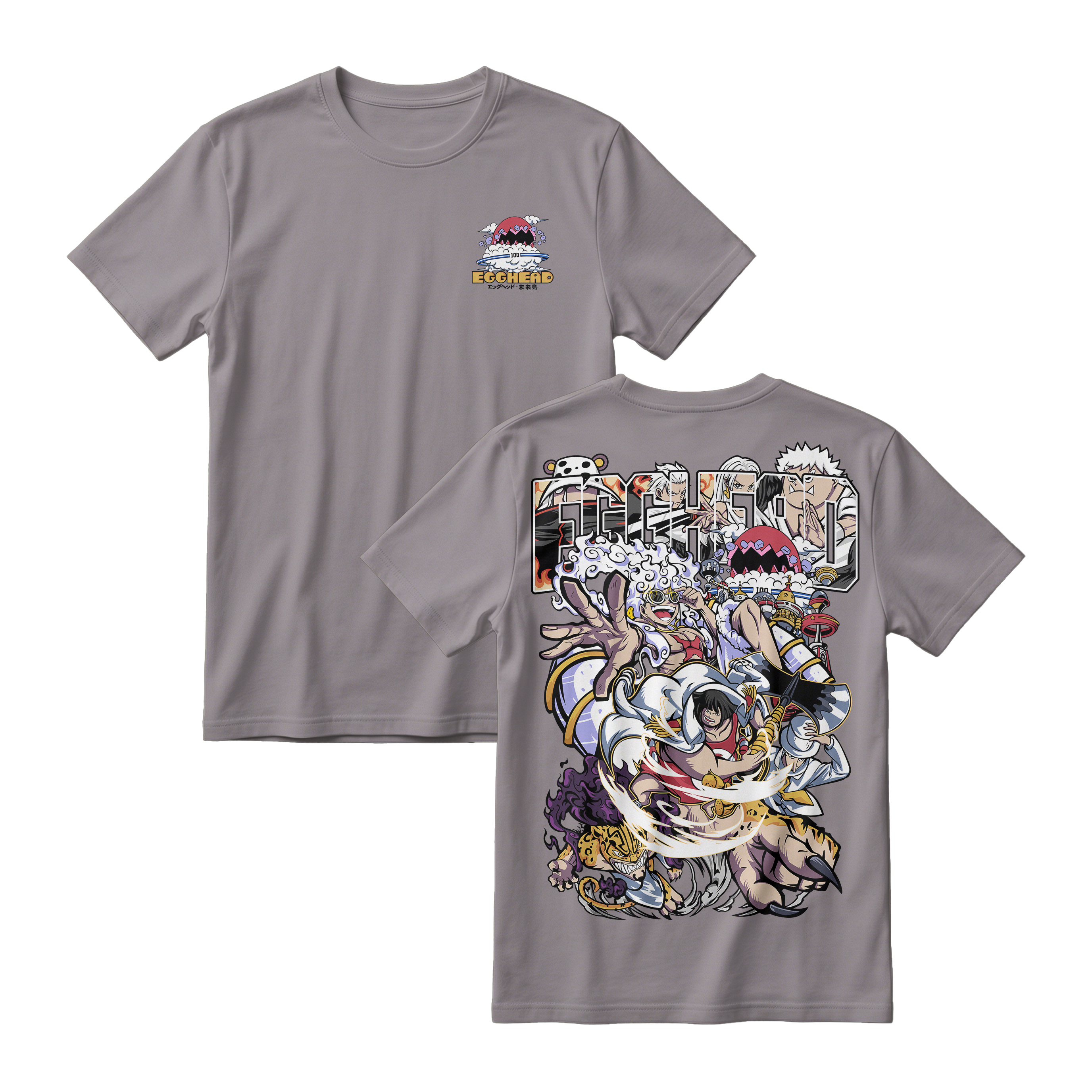 Anime One Piece Egghead Arc Short Sleeve Tee - RZM013