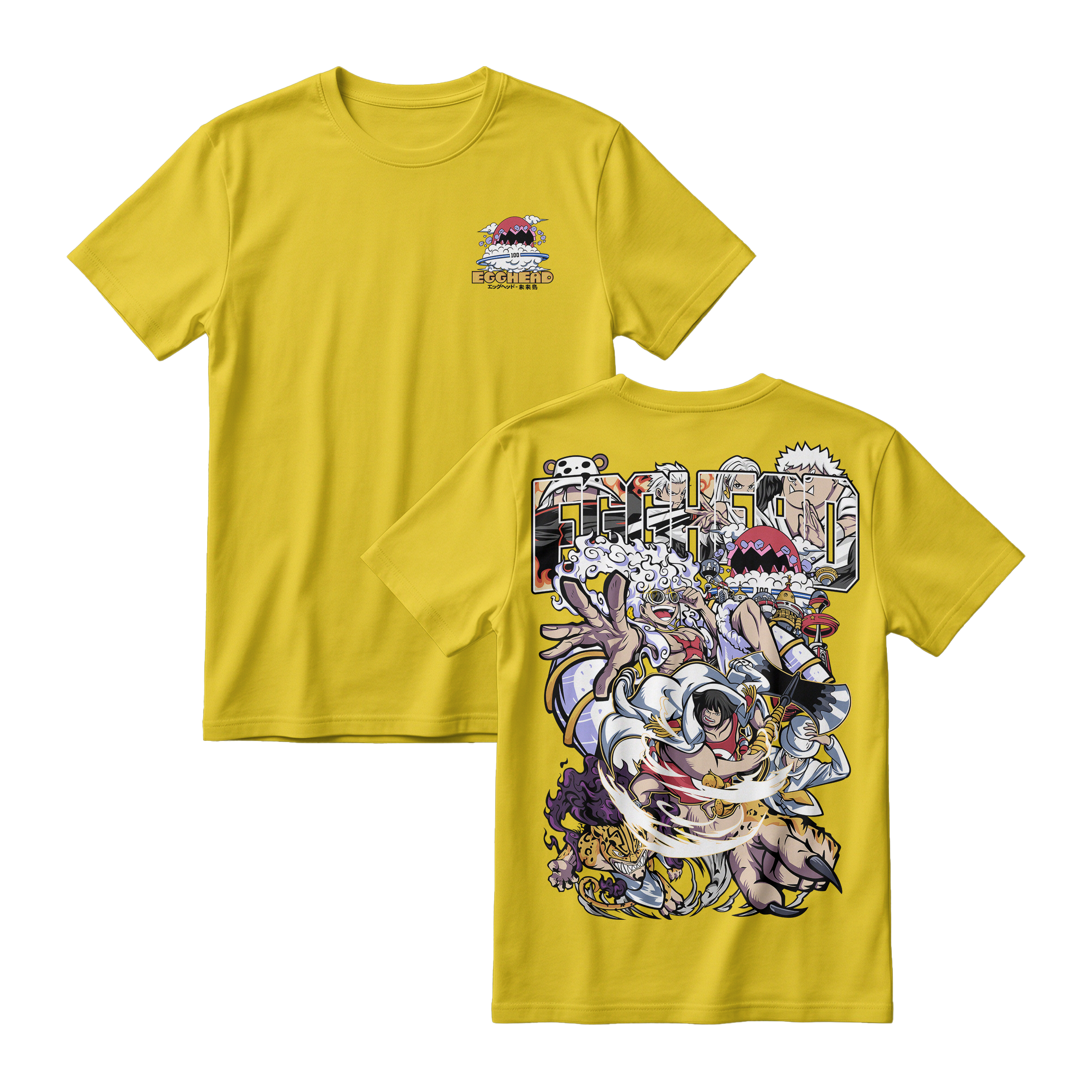 Anime One Piece Egghead Arc Short Sleeve Tee - RZM013