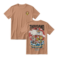 Anime One Piece Thousand Sunny Short Sleeve Tee - RZM016