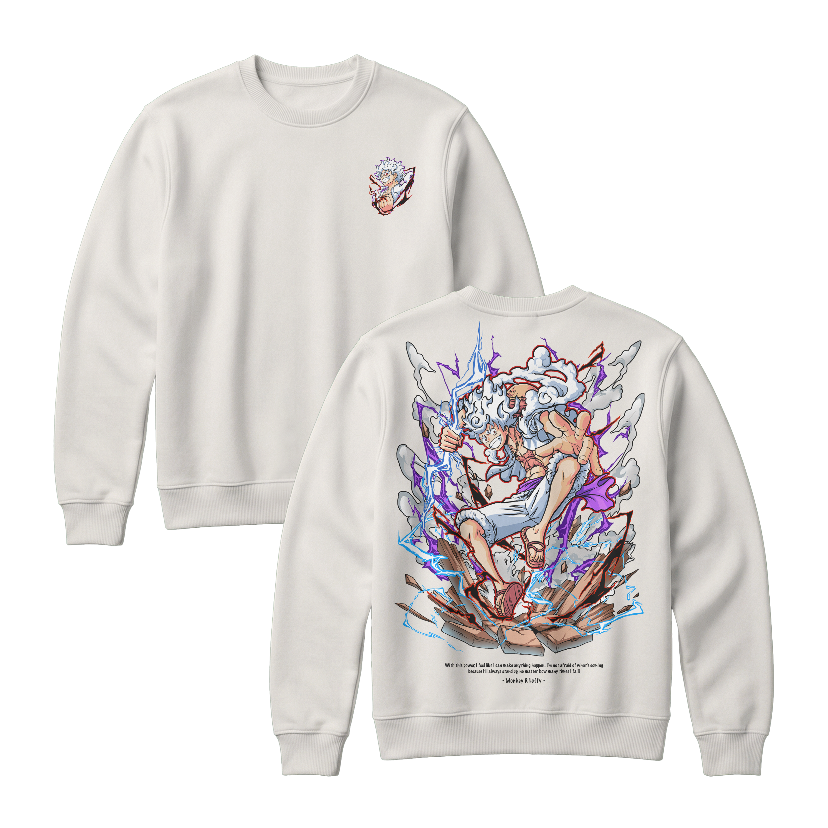 Anime One Piece Monkey D. Luffy Sweatshirt - RZM001