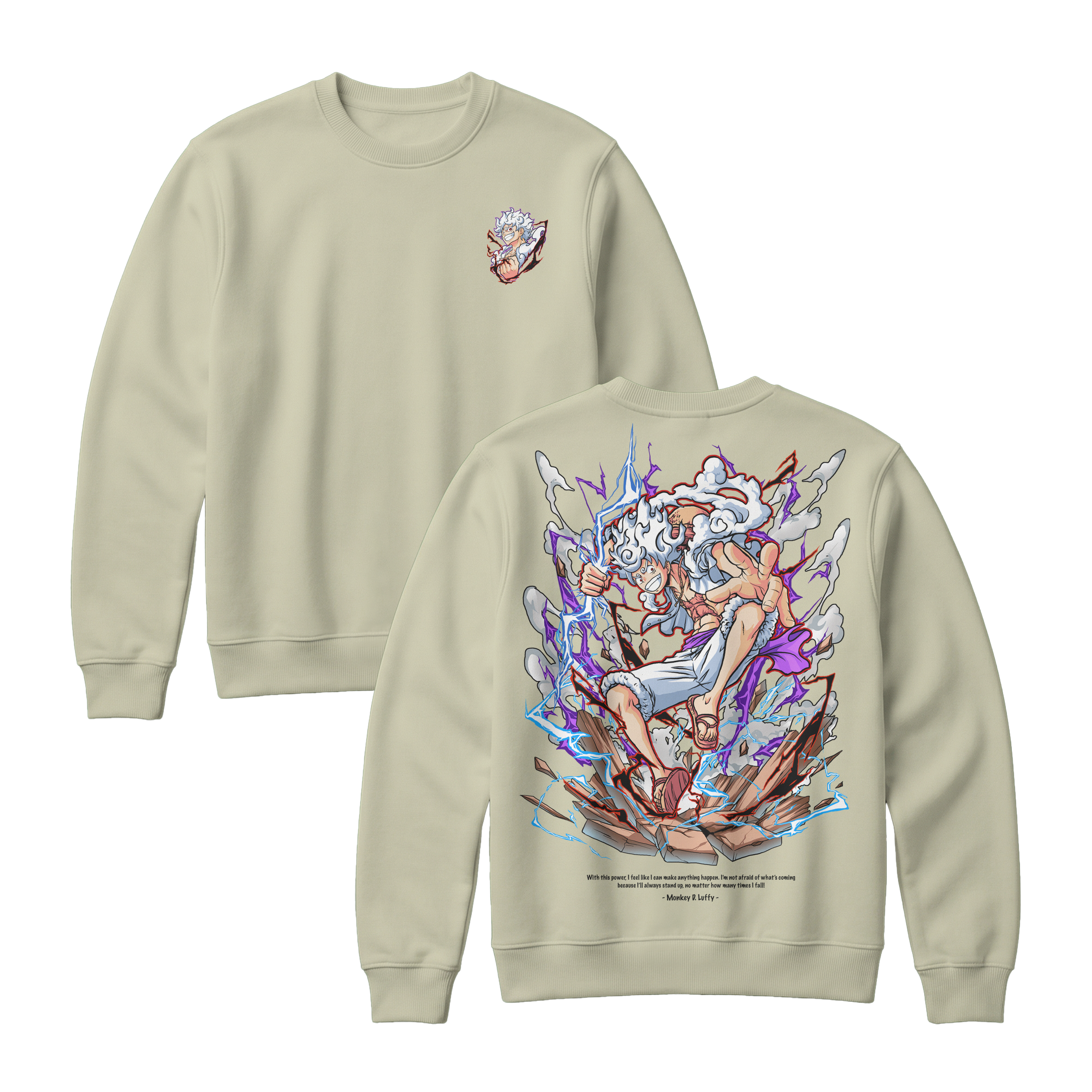 Anime One Piece Monkey D. Luffy Sweatshirt - RZM001