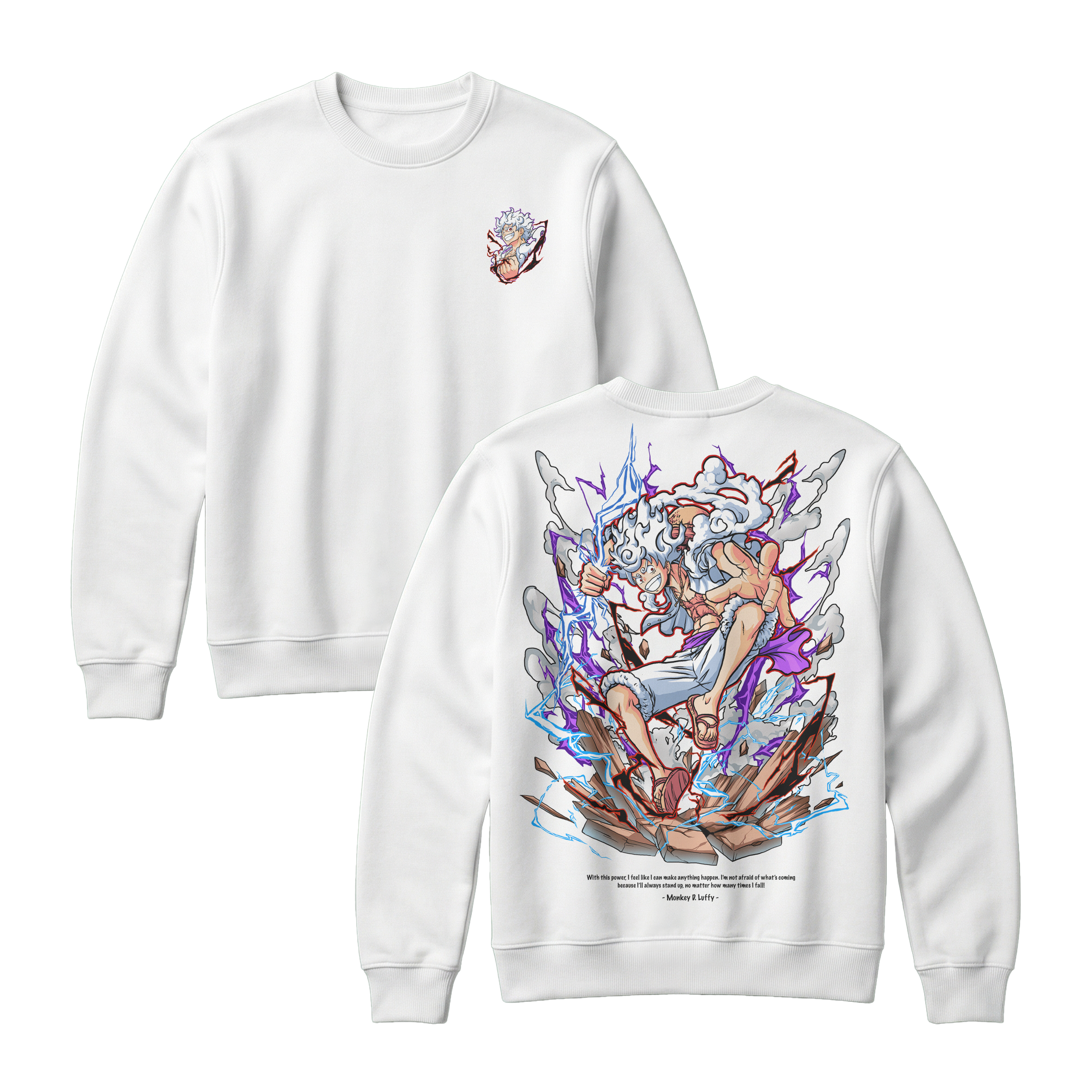 Anime One Piece Monkey D. Luffy Sweatshirt - RZM001