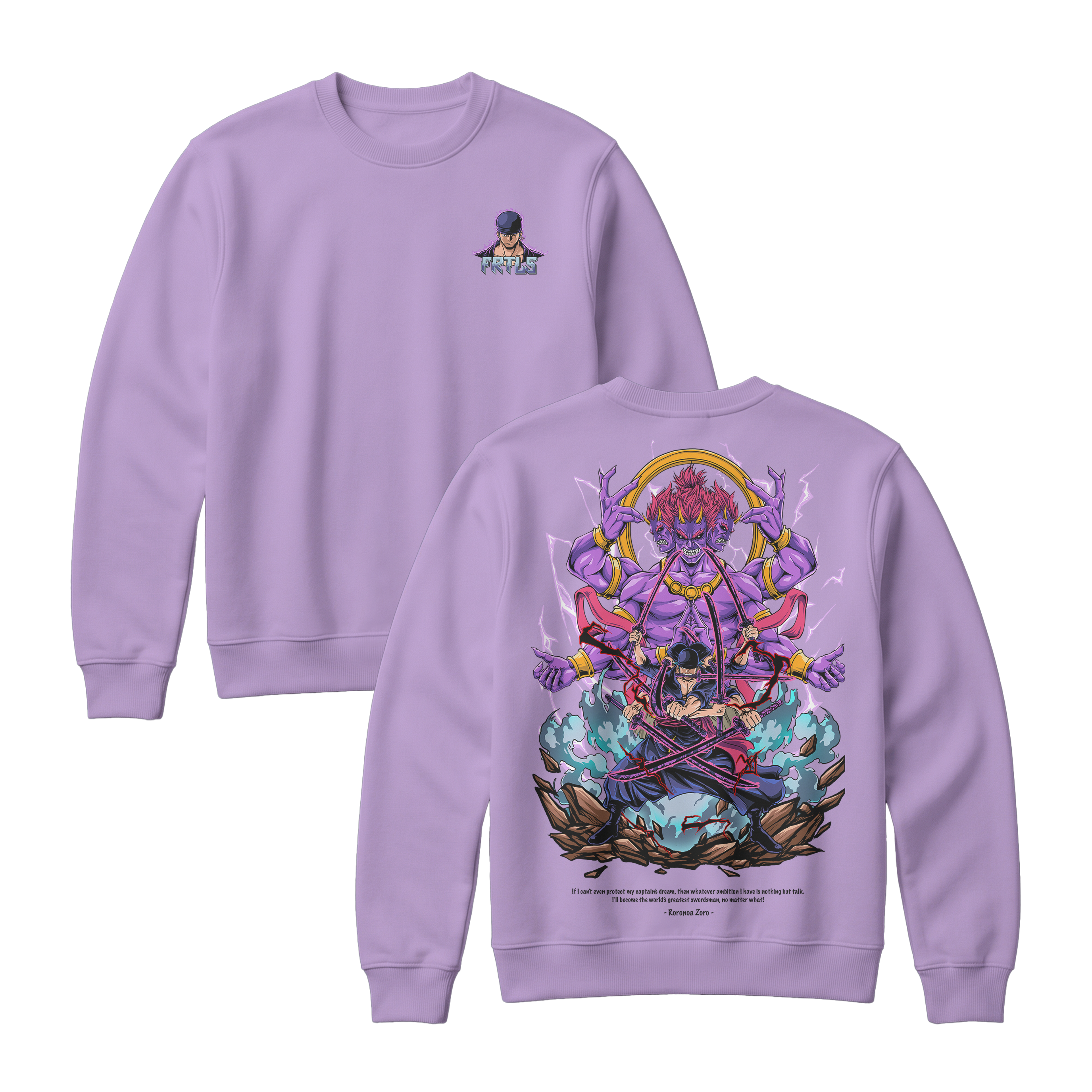 Anime One Piece Roronoa Zoro Sweatshirt - RZM002
