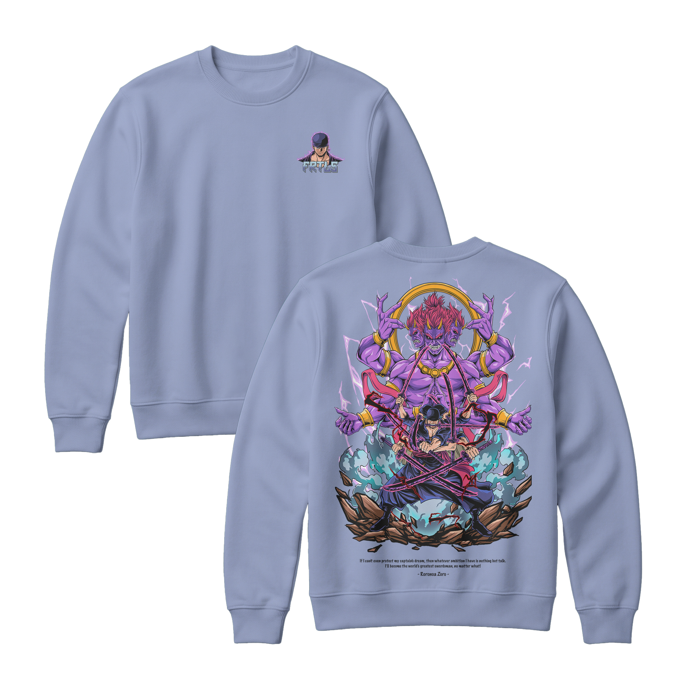 Anime One Piece Roronoa Zoro Sweatshirt - RZM002