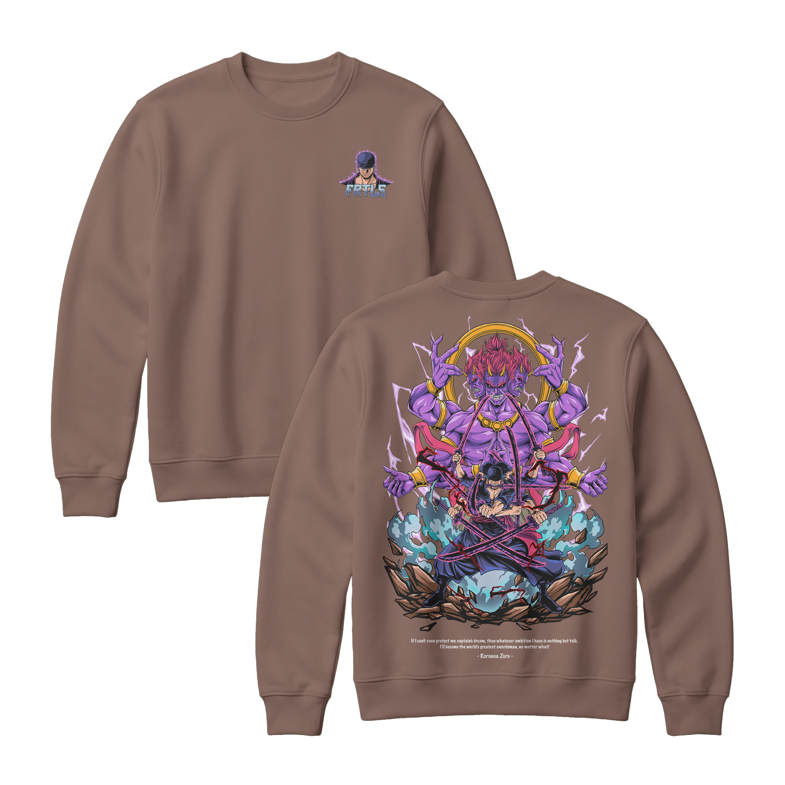 Anime One Piece Roronoa Zoro Sweatshirt - RZM002