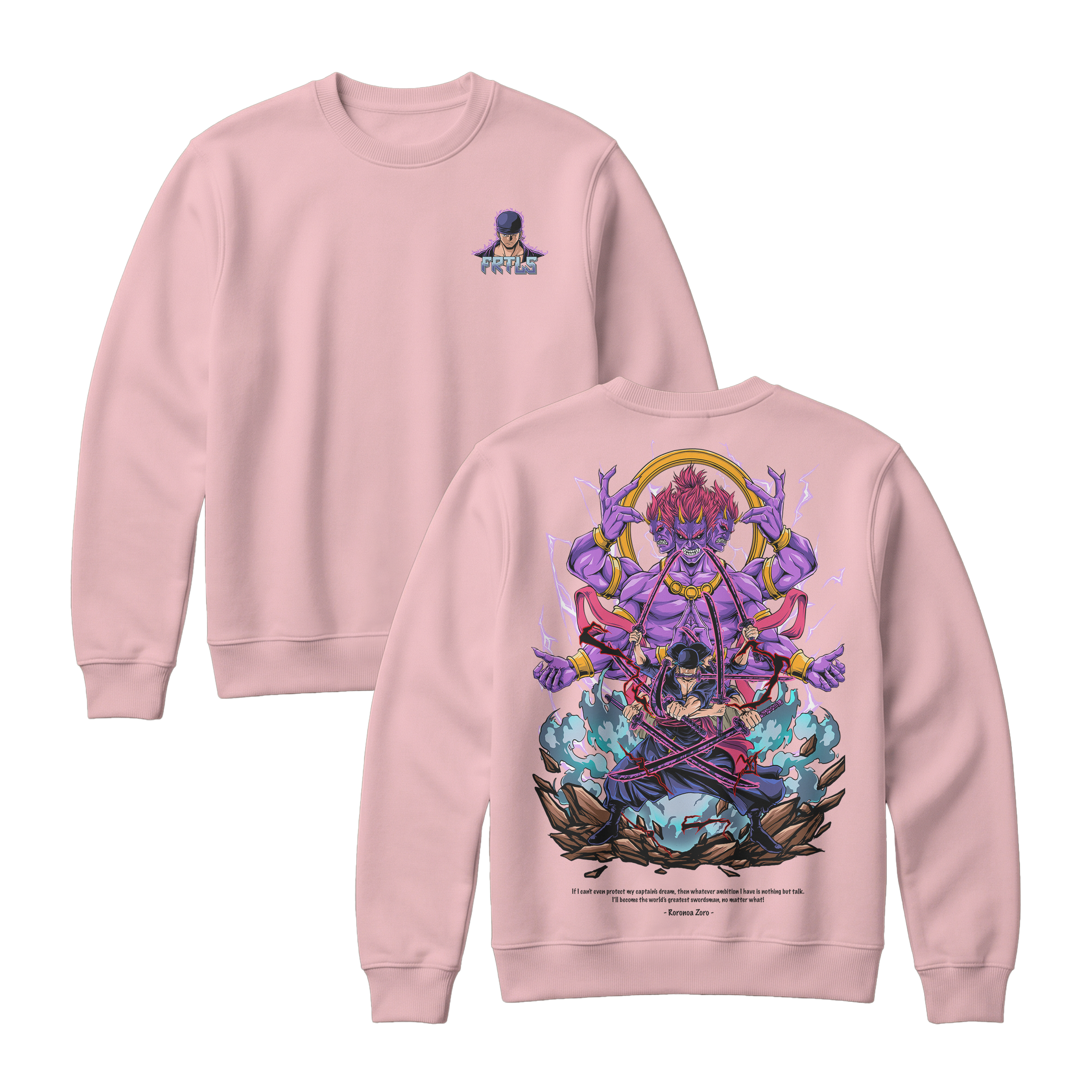 Anime One Piece Roronoa Zoro Sweatshirt - RZM002