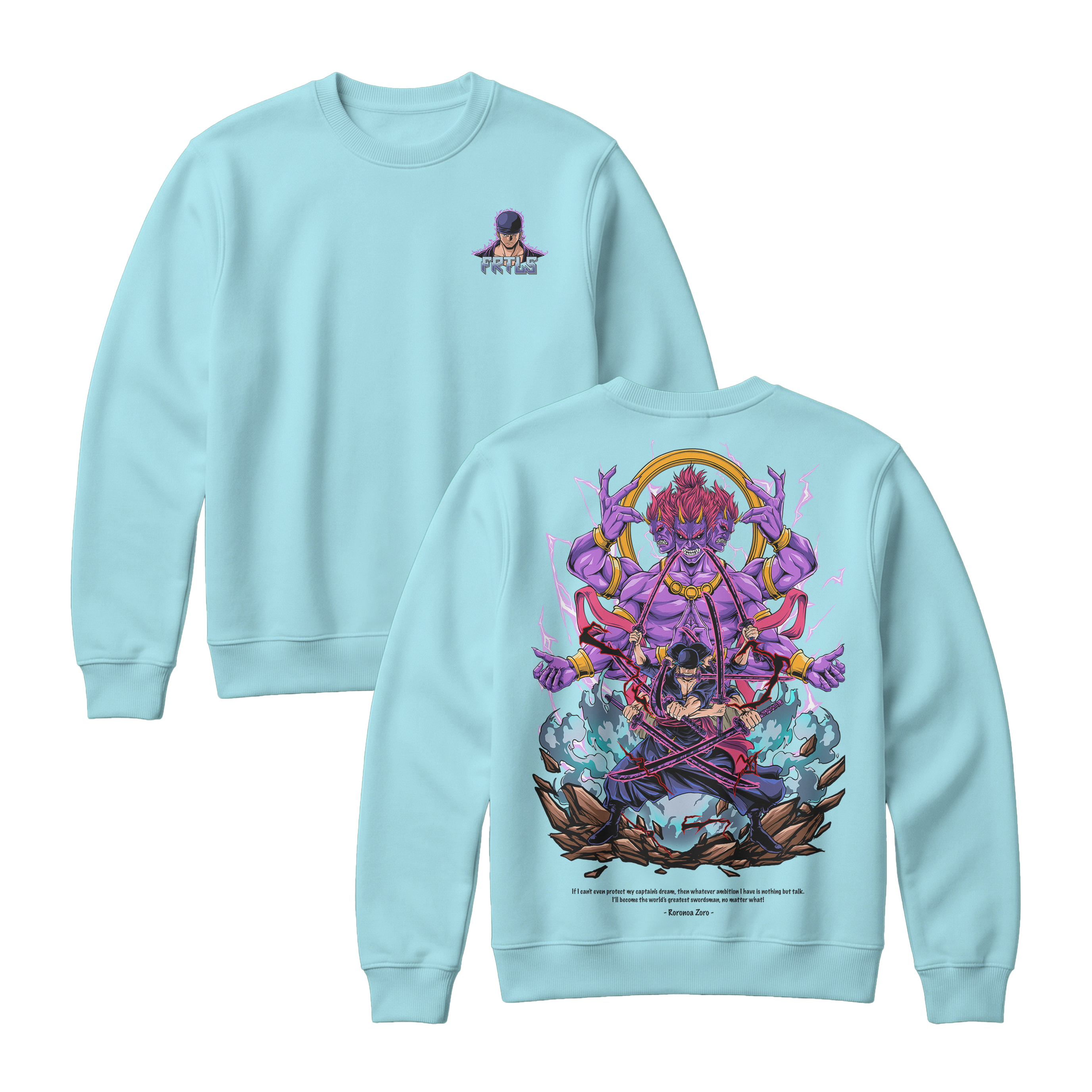 Anime One Piece Roronoa Zoro Sweatshirt - RZM002