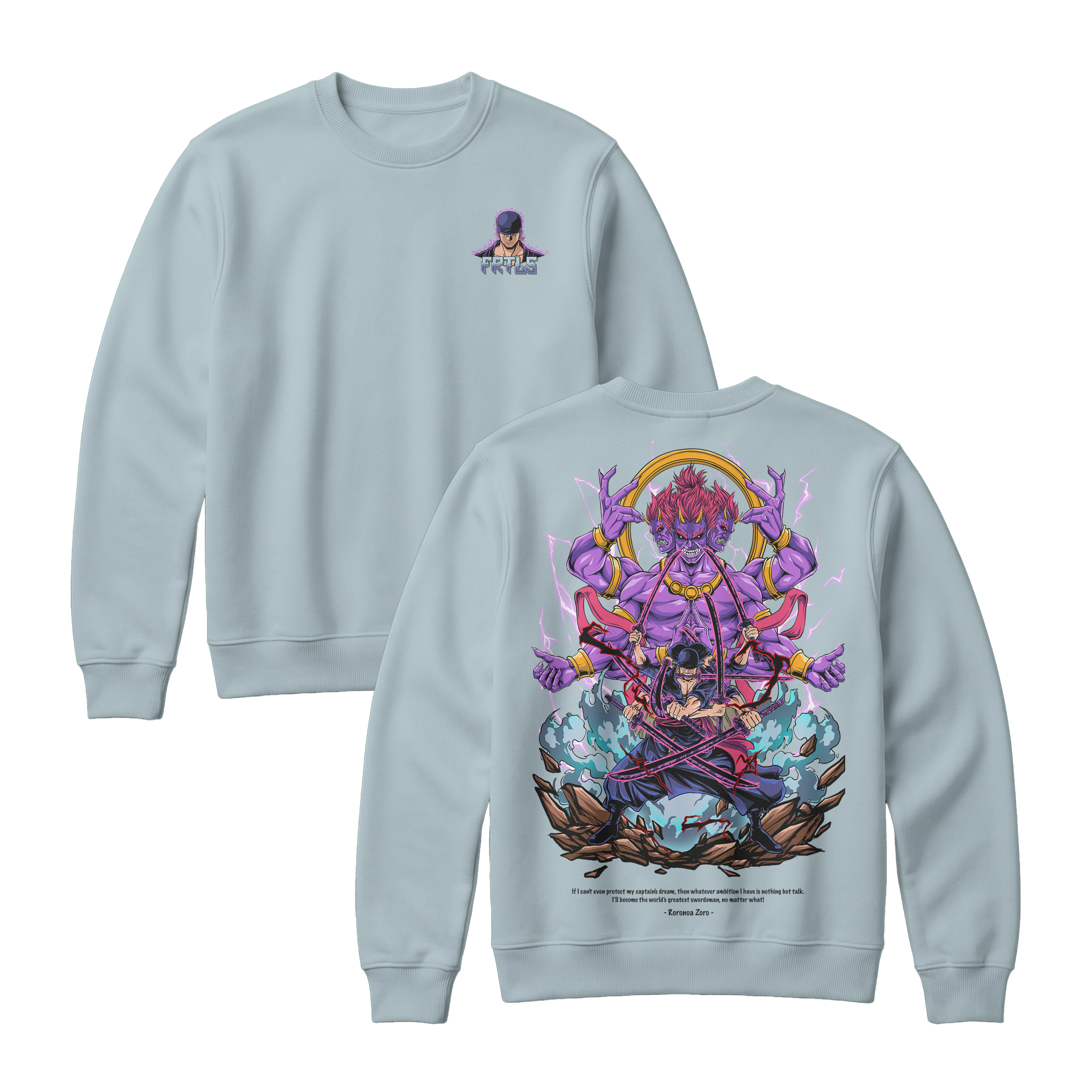 Anime One Piece Roronoa Zoro Sweatshirt - RZM002