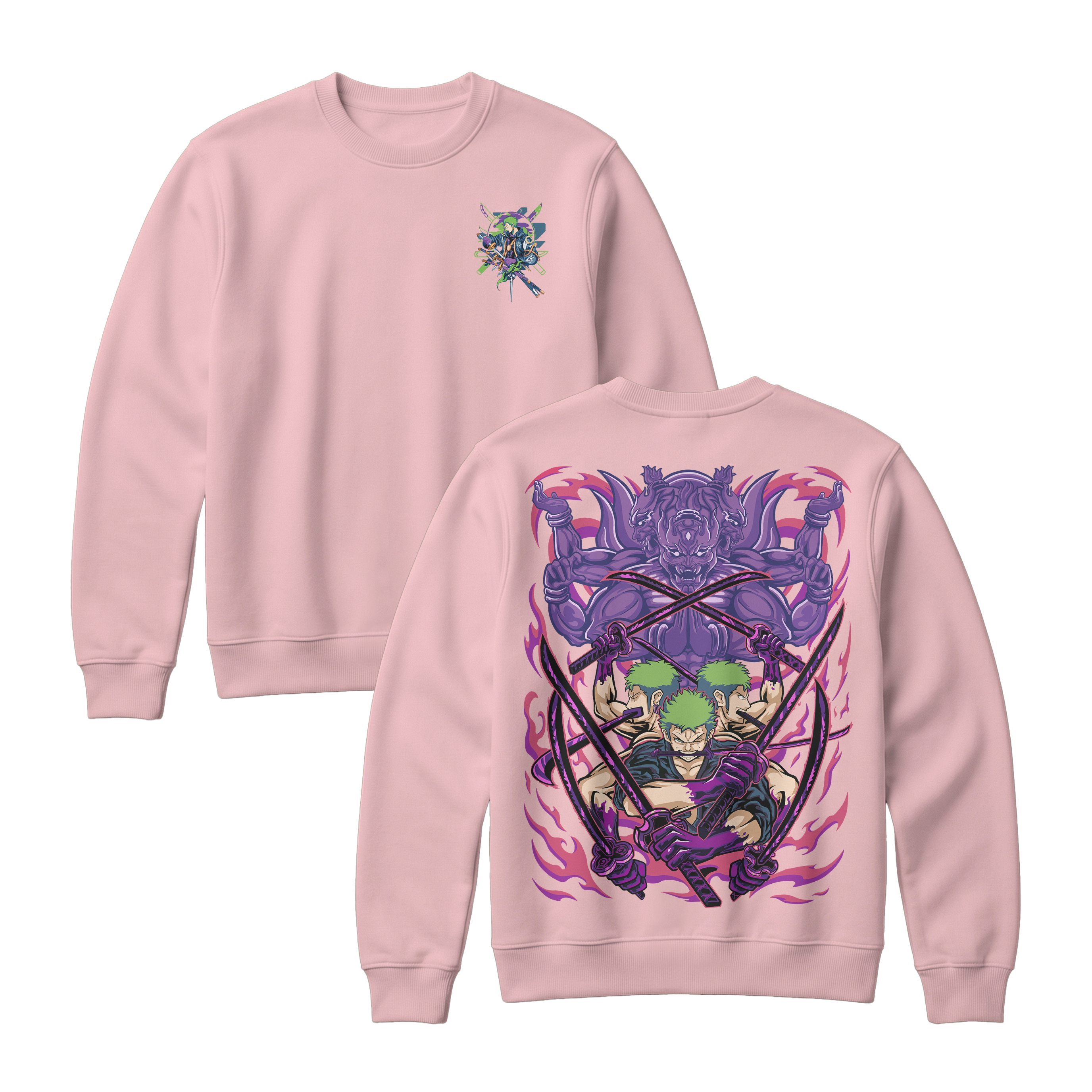 Anime One Piece Roronoa Zoro Sweatshirt - RZM004