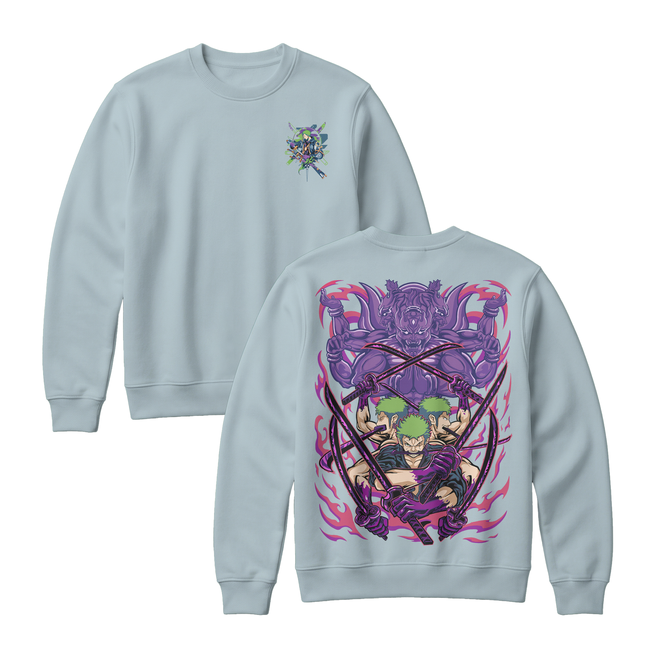 Anime One Piece Roronoa Zoro Sweatshirt - RZM004
