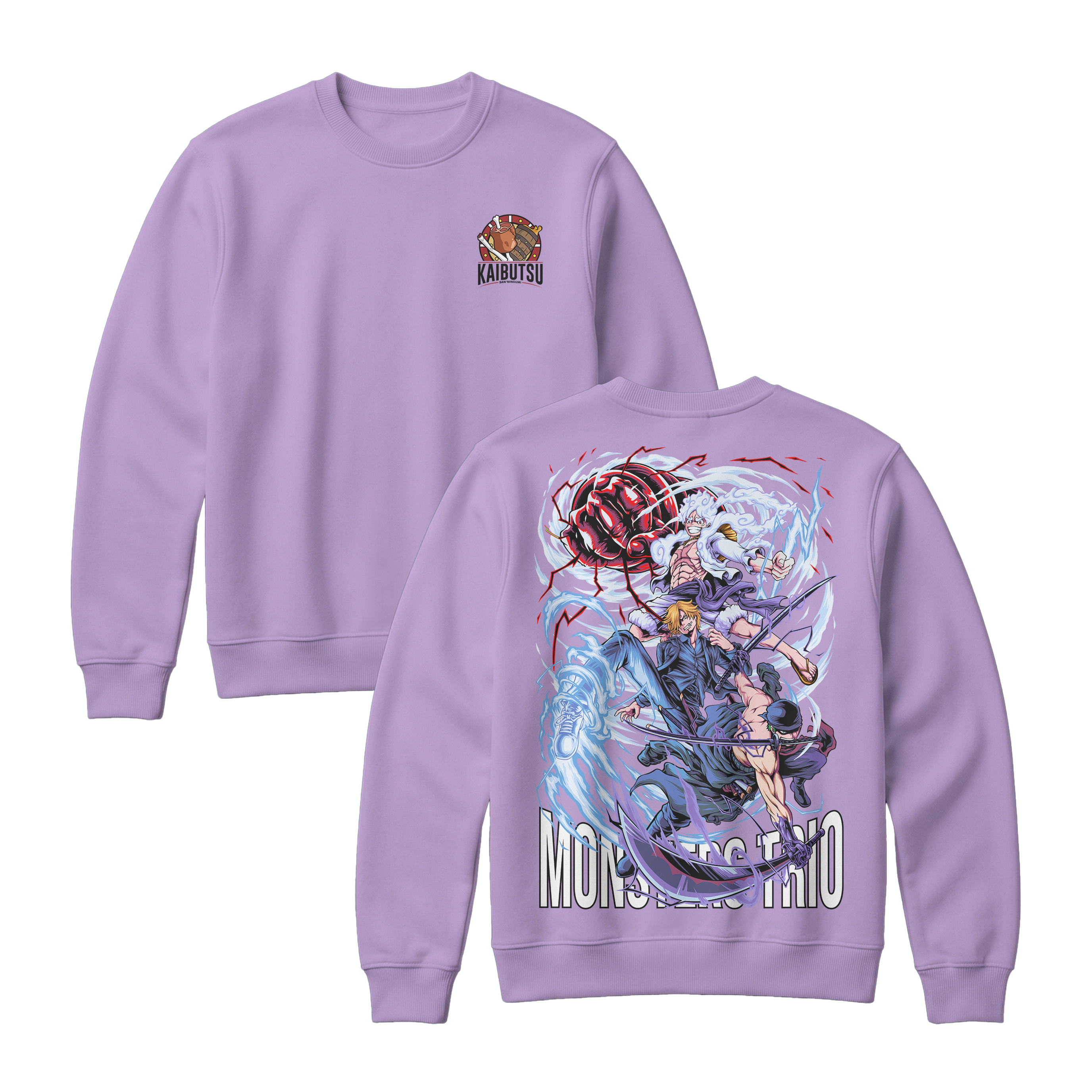 Anime One Piece Monster Trio Sweatshirt - RZM009