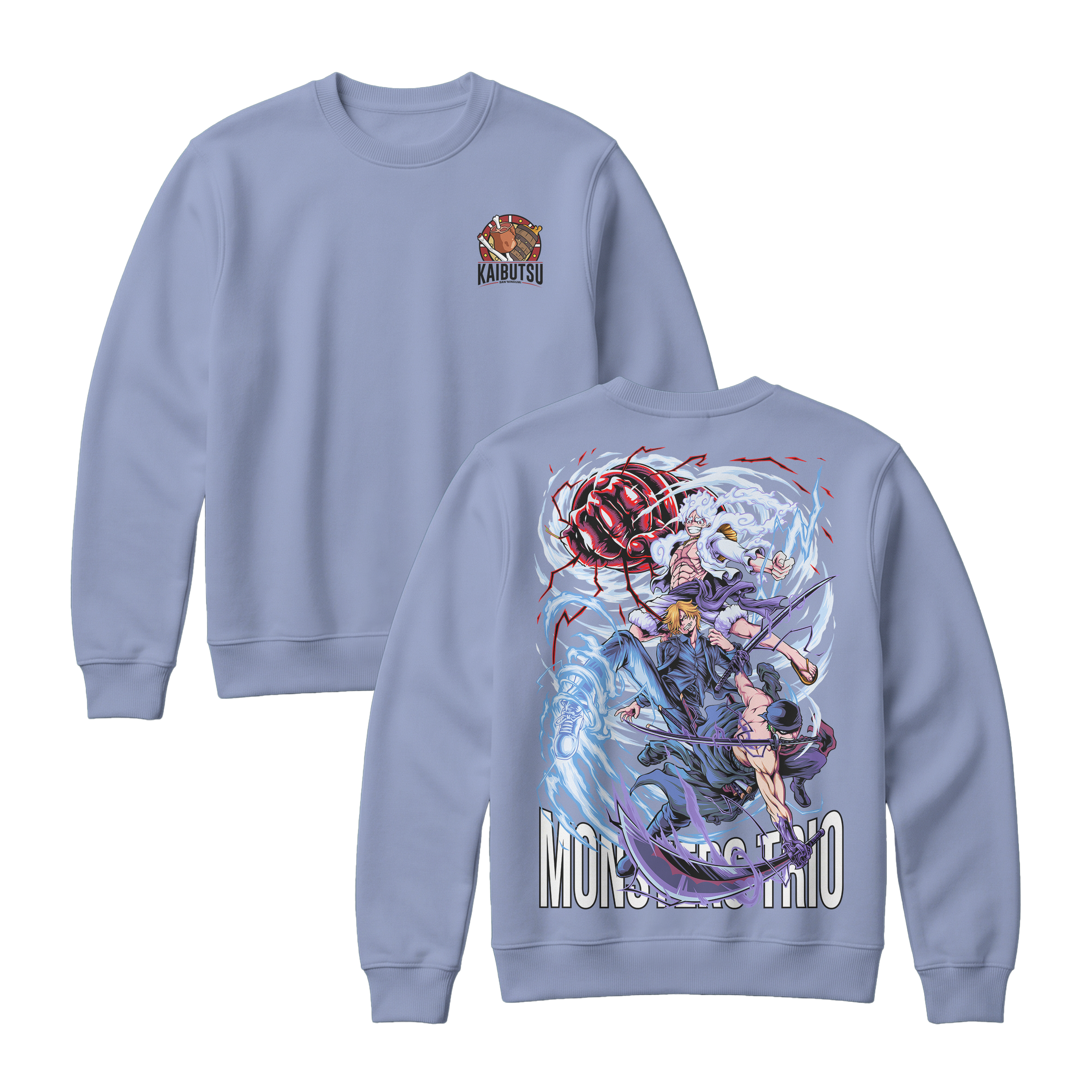Anime One Piece Monster Trio Sweatshirt - RZM009