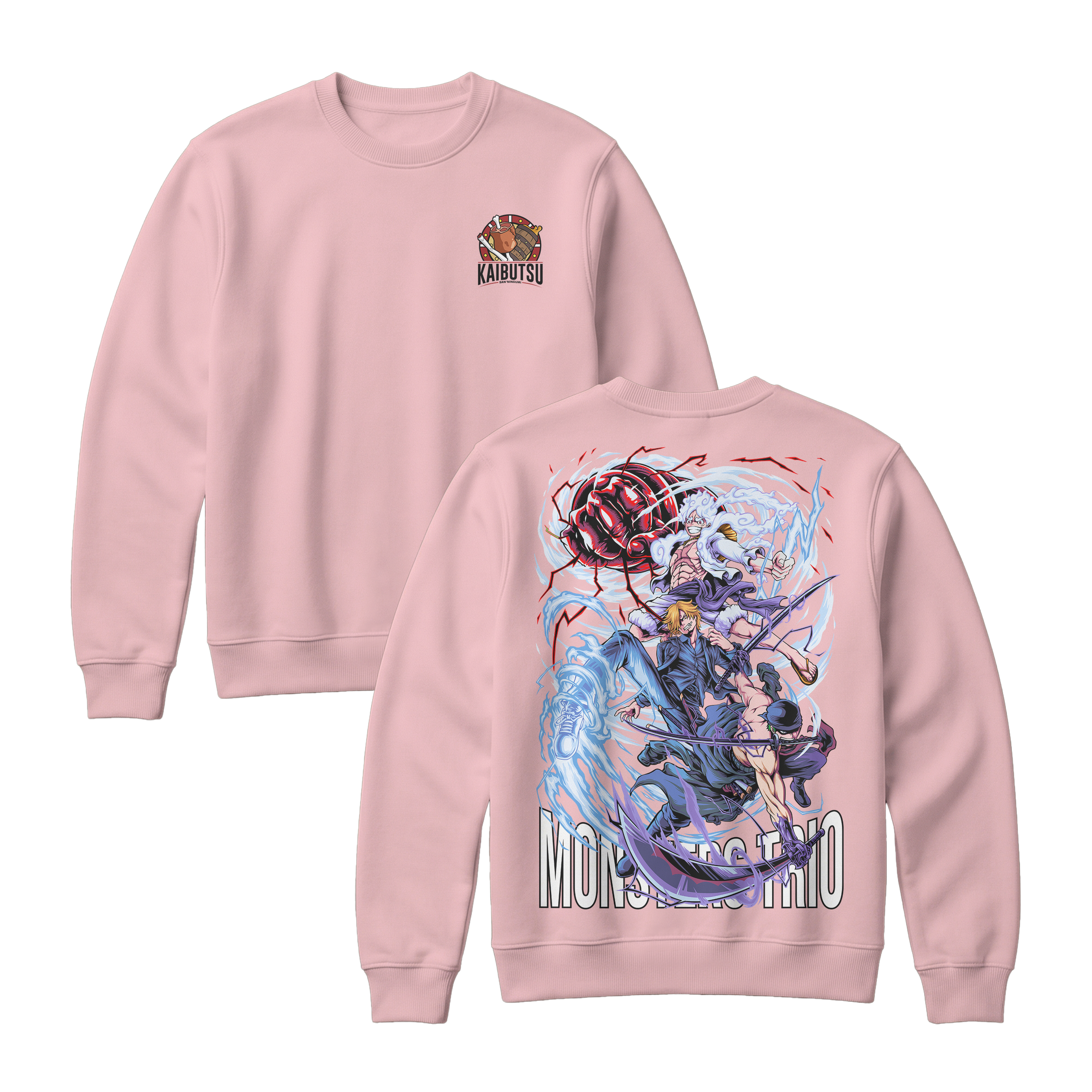 Anime One Piece Monster Trio Sweatshirt - RZM009