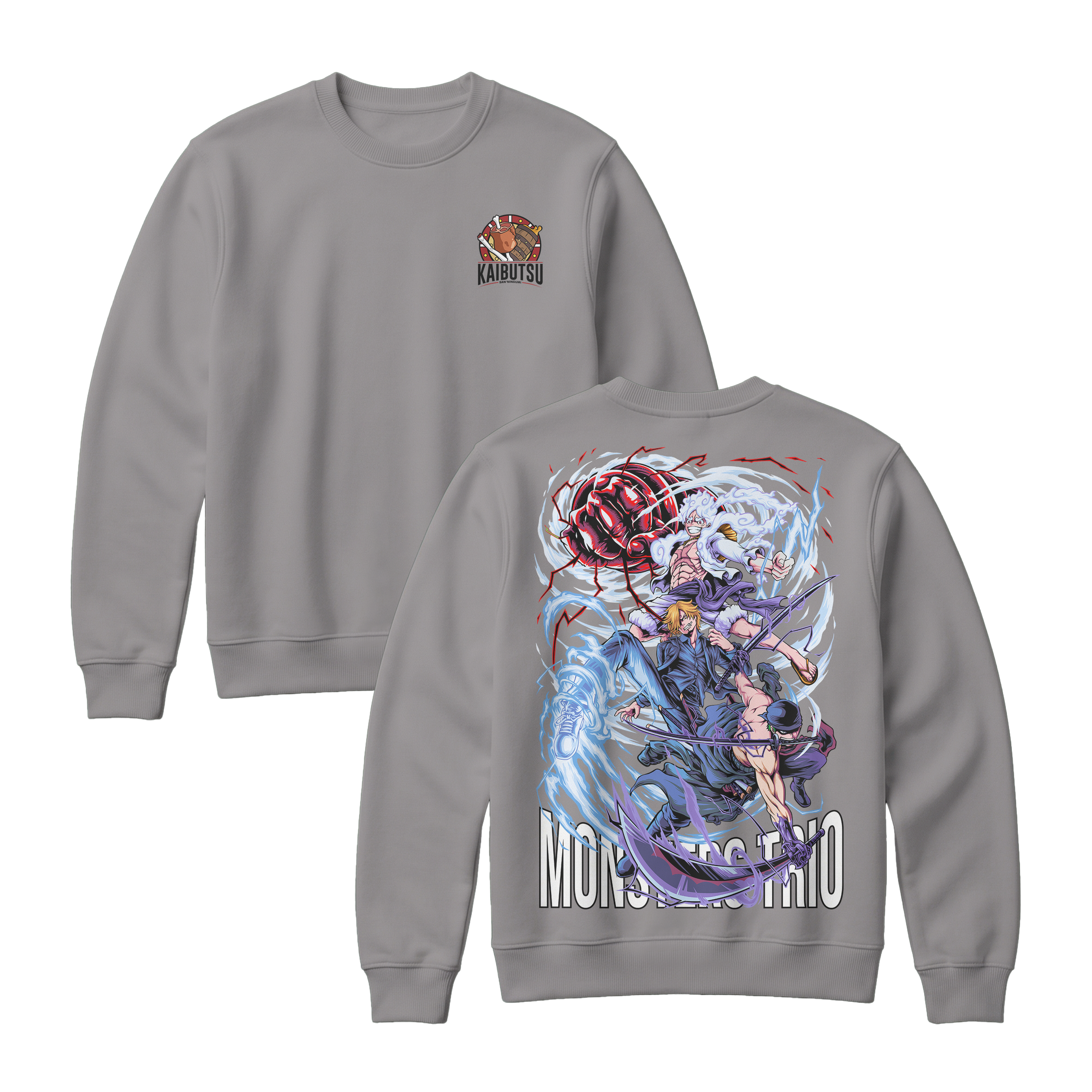 Anime One Piece Monster Trio Sweatshirt - RZM009