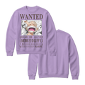 Anime One Piece Wanted Monkey D. Luffy Gear 5 Sweatshirt - RZM012