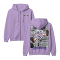 Anime One Piece Gear 5 Monkey D. Luffy Sun God Nika Zip-up Hoodie - RZM011